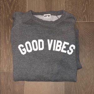 good vibes sweater